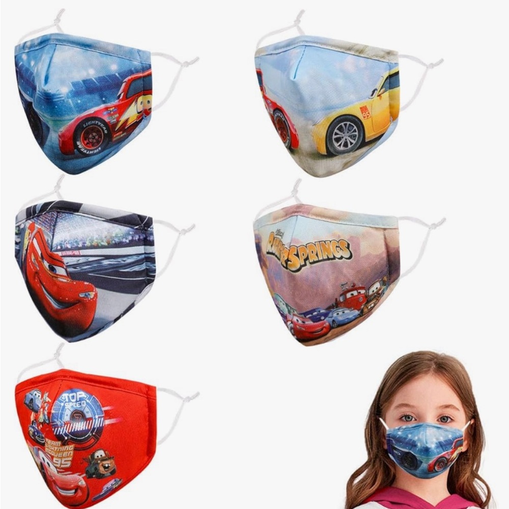Reusable Cloth Face Masks, 3D Funny Cute Designer Breathable Washable kids mask.